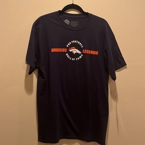 New, NFL Denver Broncos, XL, Navy T-shirt.